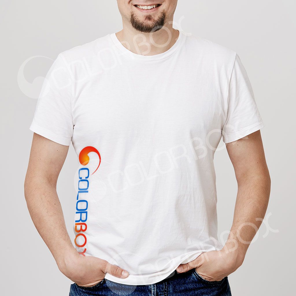 COLORBOX.EU TEE-SHIRT_L taille L Tee-shirt blanc Colorbox.eu
