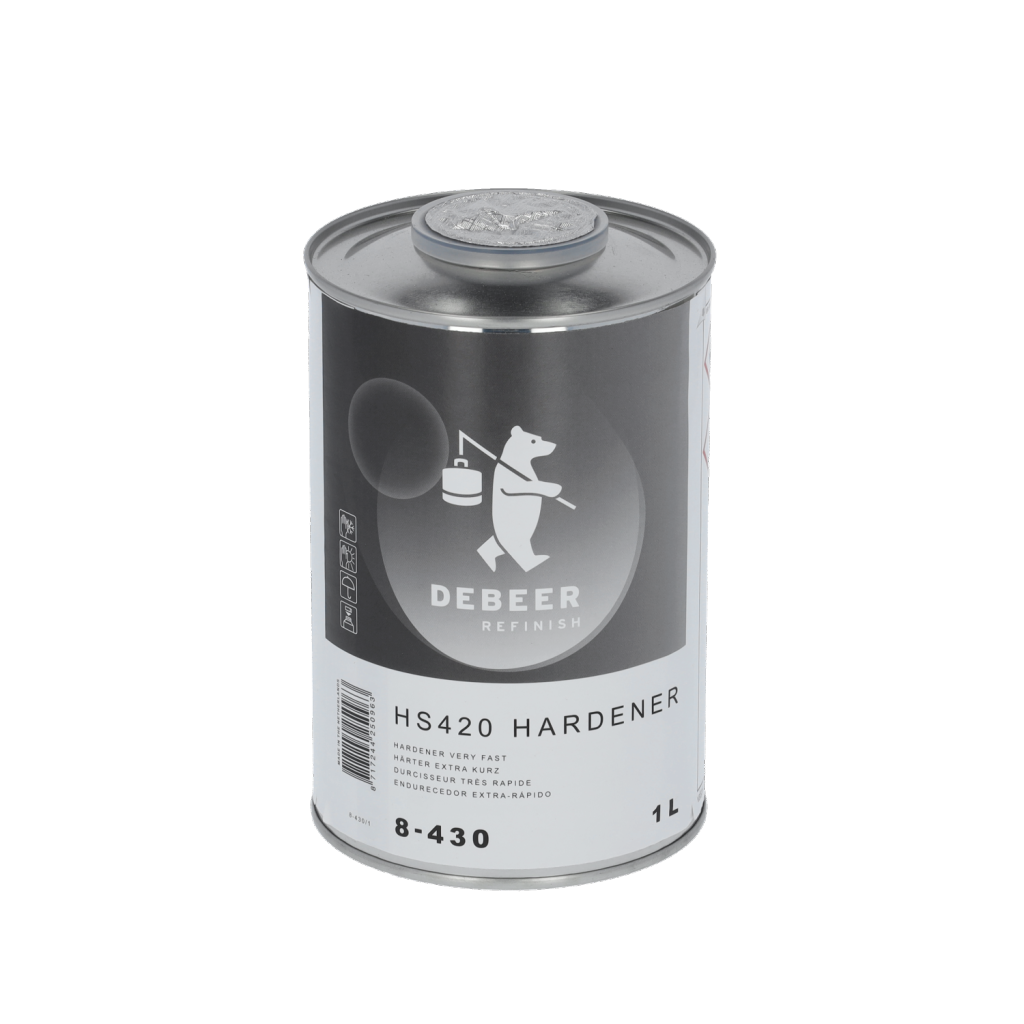 DEBEER 8-430 Durcisseur TRES RAPIDE HS420 1L pour vernis 8-714 & 8-615