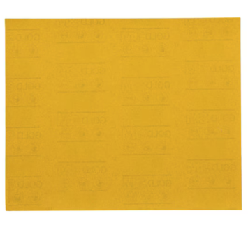 3M 12544 P220 - 50 feuilles abrasives Gold 288U 229 x 280mm