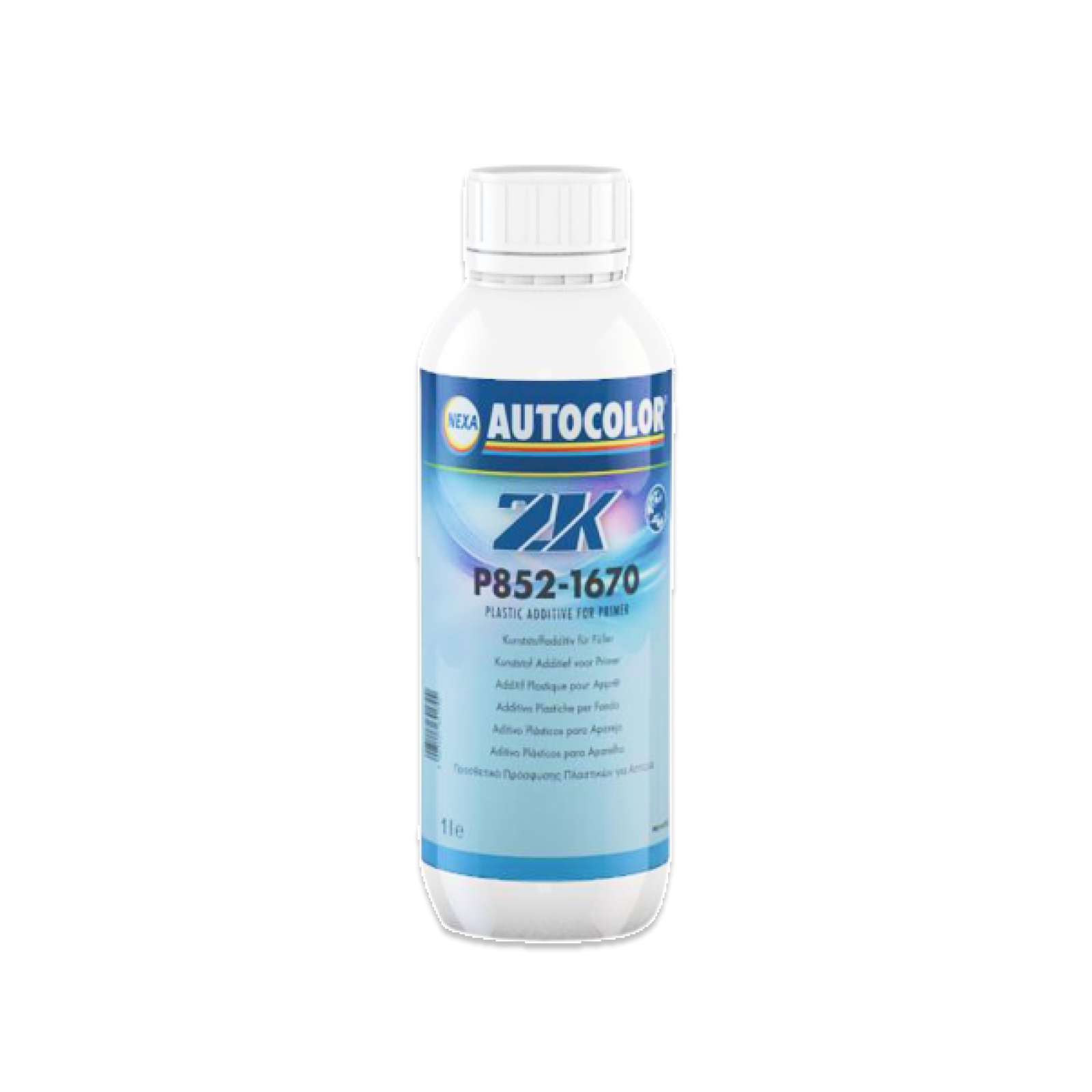 AUTOCOLOR P852-1670 Additif plastique 1L pour apprêt P565-5601-05-07