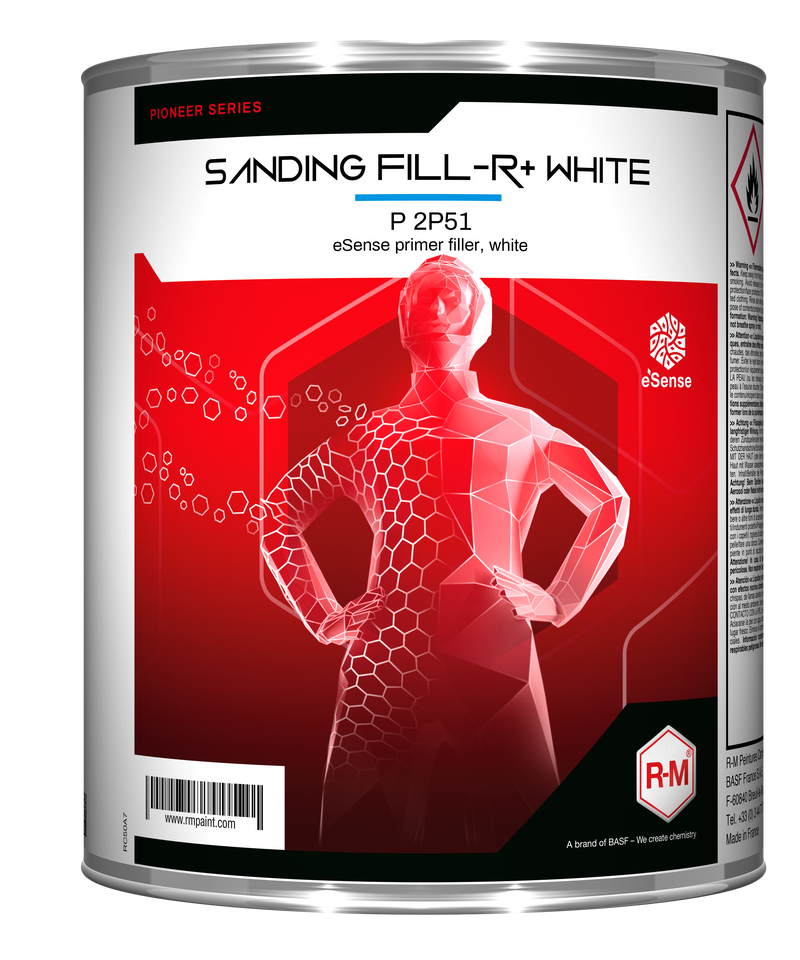 RM P2P51 Blanc - Impression-apprêt sanding Fill-R+ eSense 3L