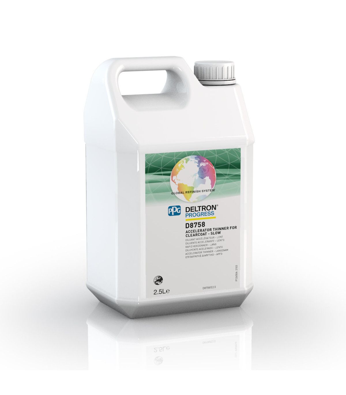 PPG D8758 Diluant accélérateur lent 2.5L pour vernis D8177