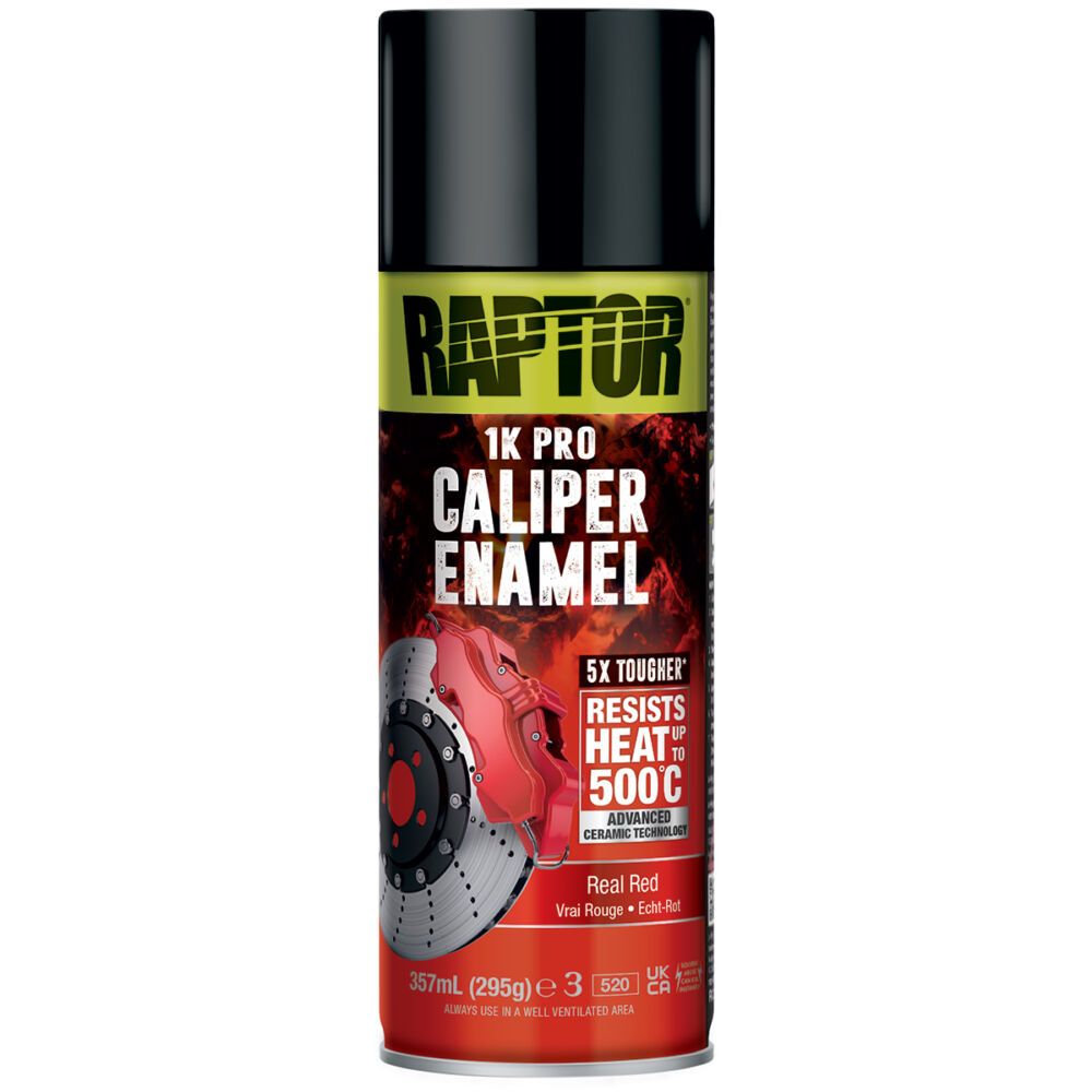 RAPTOR RCERR/AL Rouge sang - Peinture céramique RAPTOR pour étriers de freins 357ml