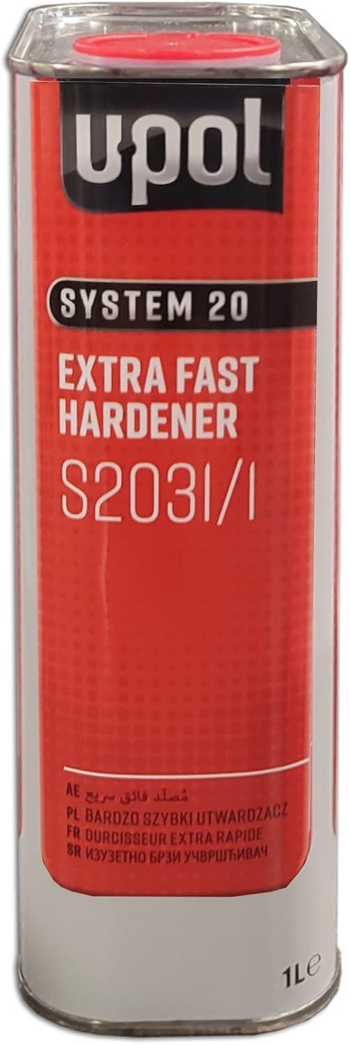 U-POL S2031/1 Durcisseur extra rapide pour vernis HS et apprêt UHS - 1L