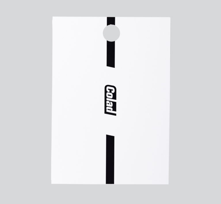 COLAD 9314 Blanc - 250 plaquettes-test souples et légères en papier