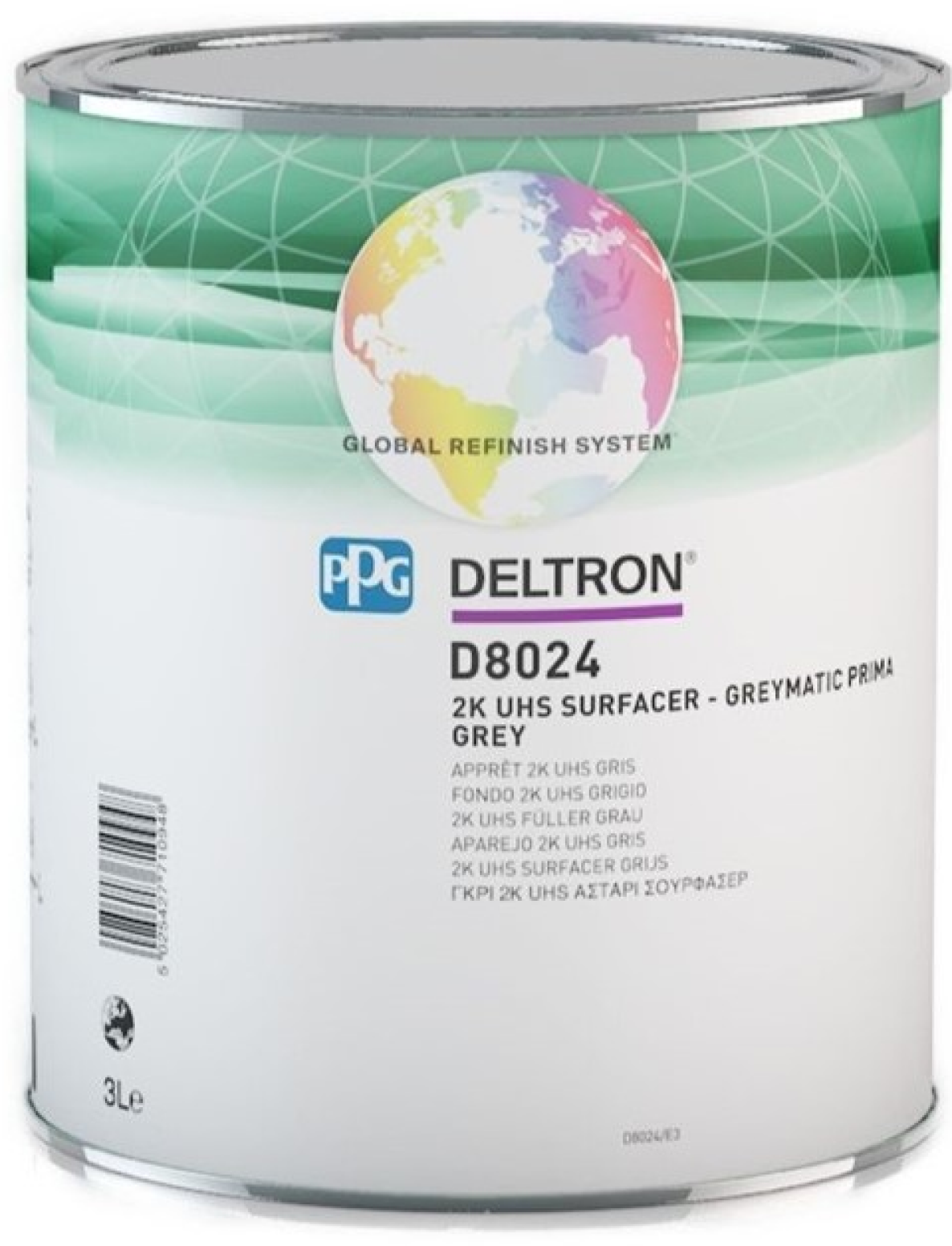 PPG D8024 Gris G5-Apprêt garnissant Greymatic UHS Prima 3L
