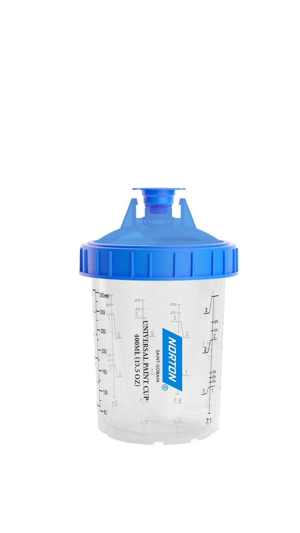 NORTON UNIVPS400 400ml 125µ - 50 Poches jetables Universal Paint Cups