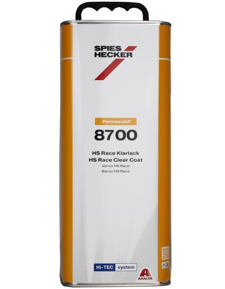 SPIES HECKER 8700 Vernis Permasolid HS RACE 5L