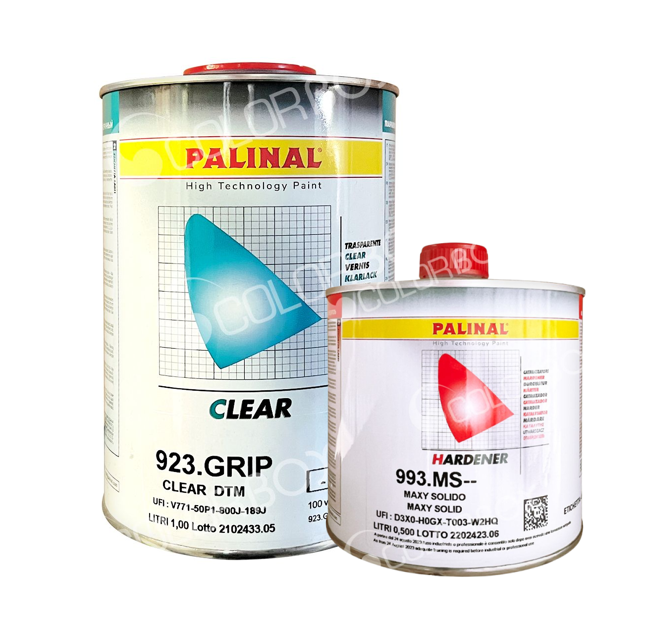 PALINAL KIT_JANTE_BRILLANT Vernis jantes BRILLANT 1L +durcisseur accroche directe sur alu poli 