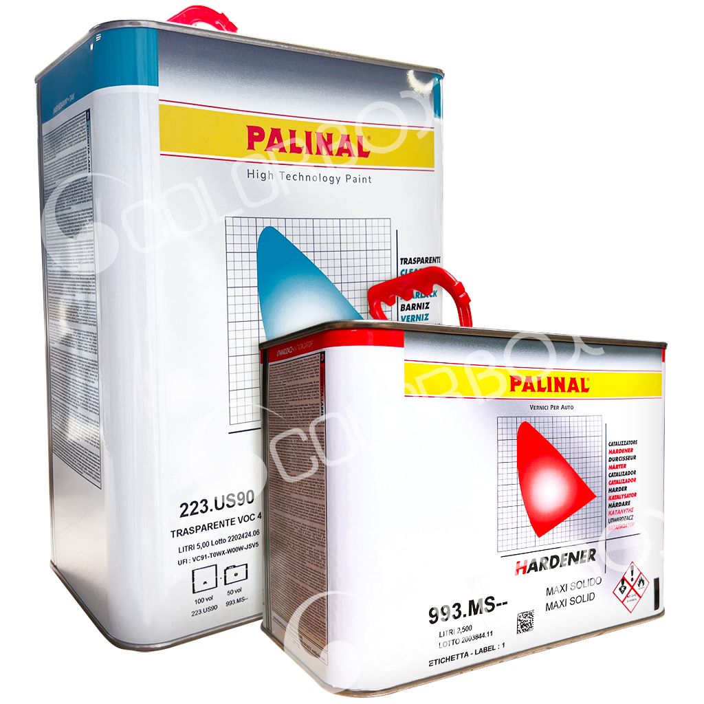 PALINAL KIT_US90 Kit vernis HAUT DE GAMME HS 5l + durcisseur 993MS2 standard 2.5L