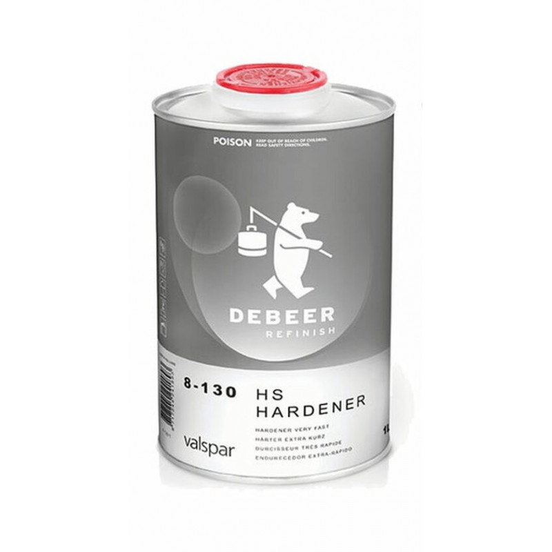 DEBEER 8-130 Durcisseur extra rapide 1L pour vernis