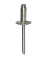 RESTAGRAF 11689 Rivet alu tête large haut-parleur 6 x 14mm : Dacia Opel Renault