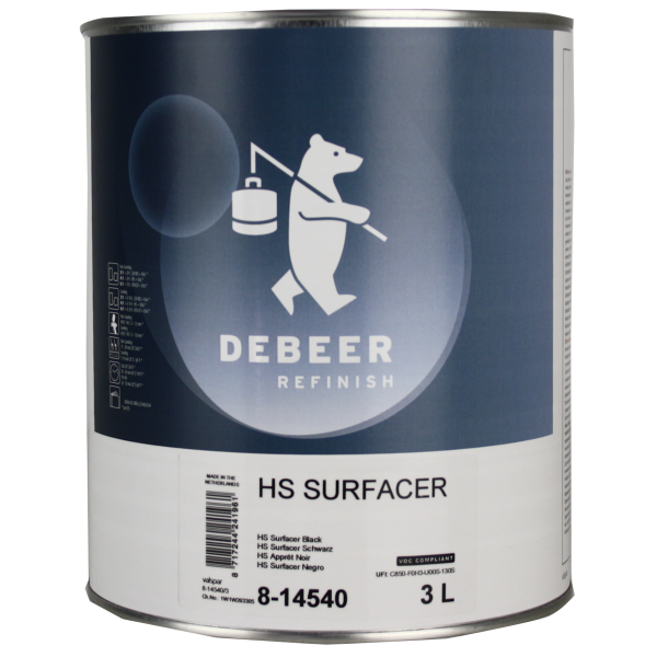 DEBEER 8-14540 Apprêt noir garnissant 3L