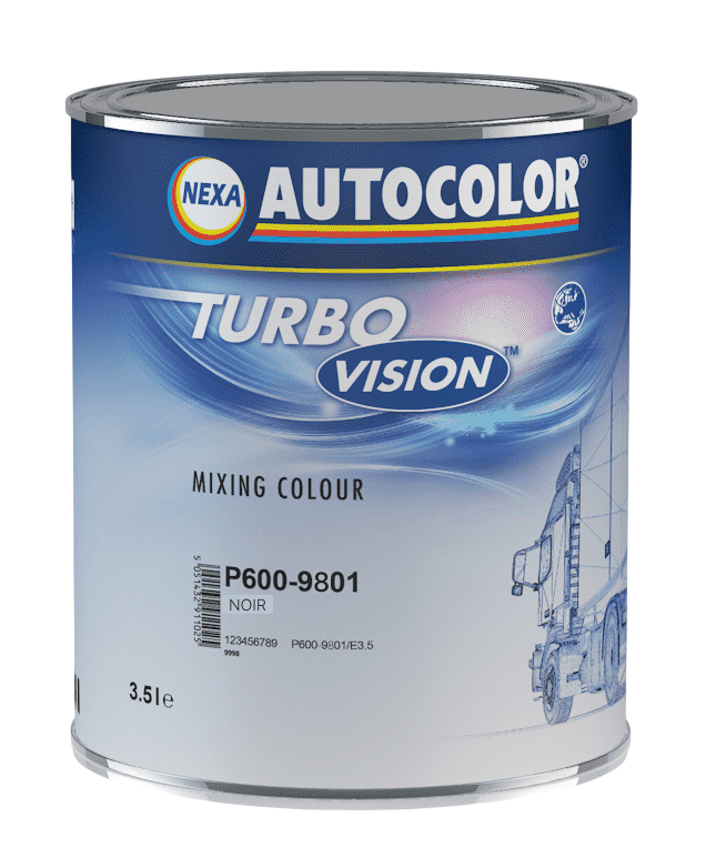 AUTOCOLOR P600-9801 Turbo Vision noir 3.5L