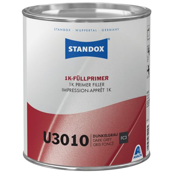 STANDOX 02084929 Gris foncé U3010 - apprêt 1K primer filler 3.5L