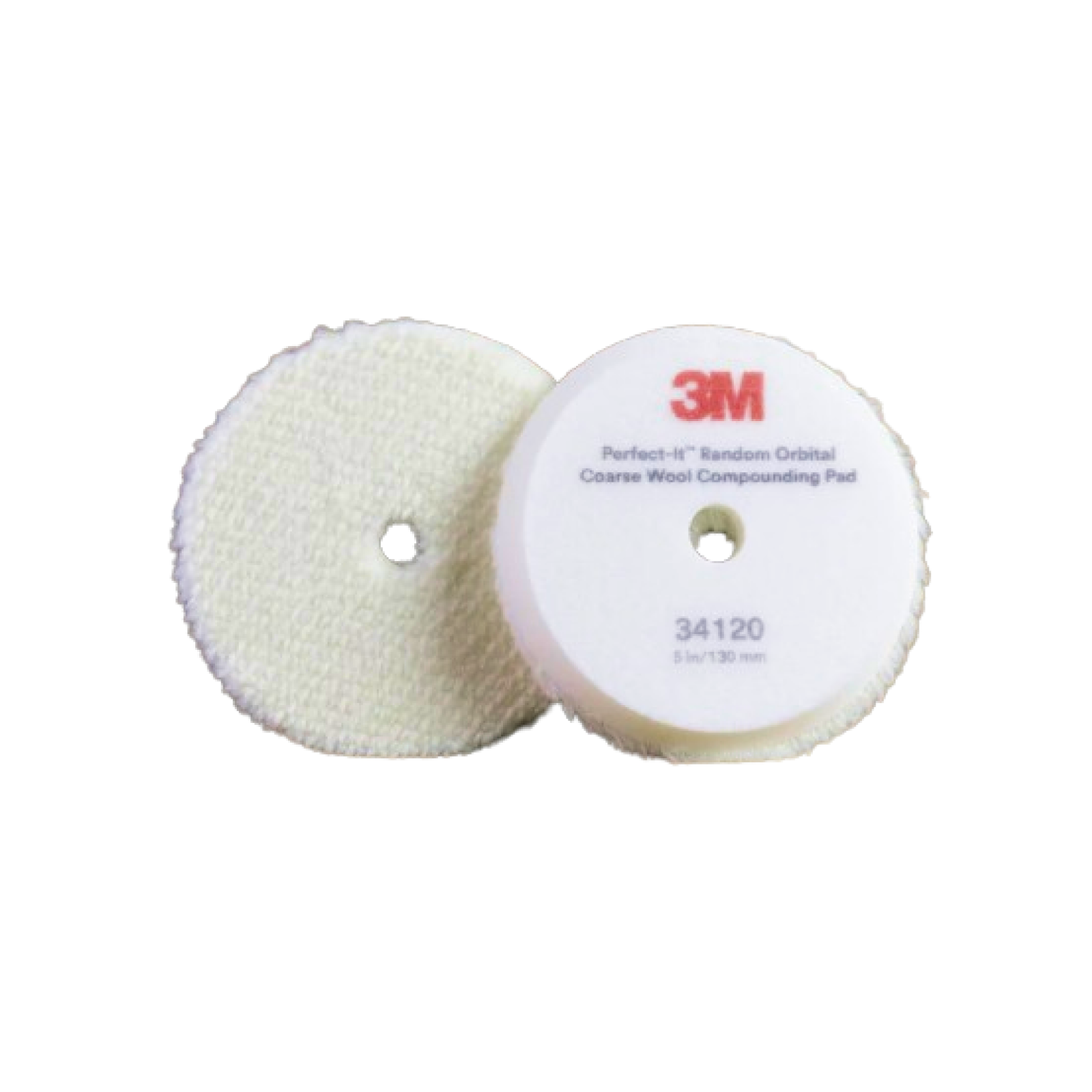 3M 34120 Diam 130mm 2 peaux de mouton pour système orbital 3M