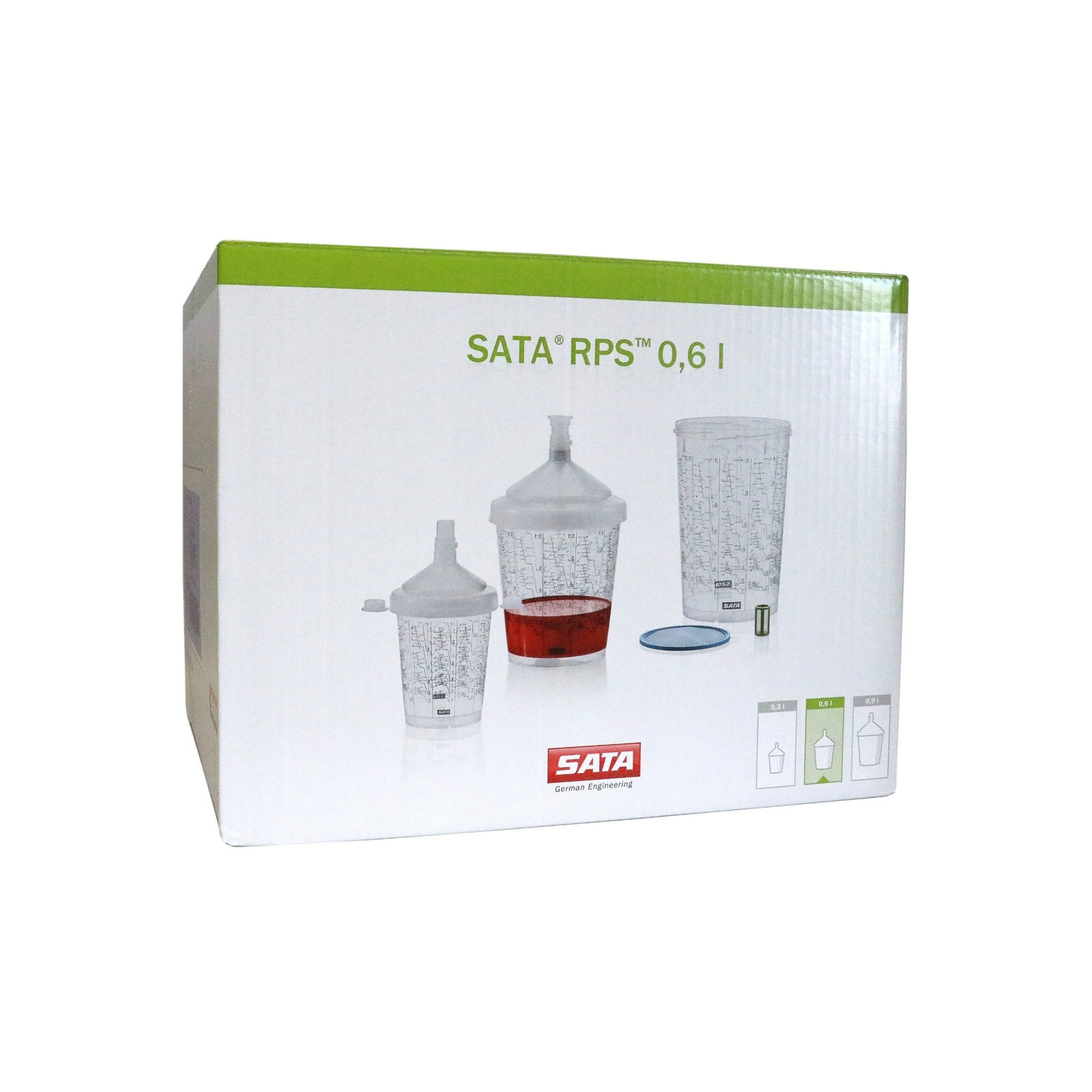 SATA 1010438 60 godets RPS 600ml 125µ