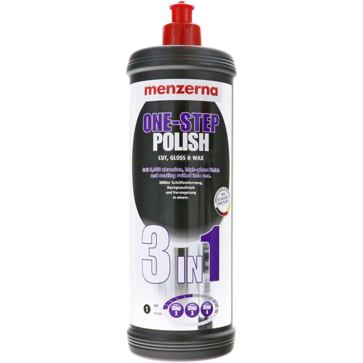 MENZERNA ONE-STEP_POLISH Liquide de polissage en 1 étape 3en1 1L
