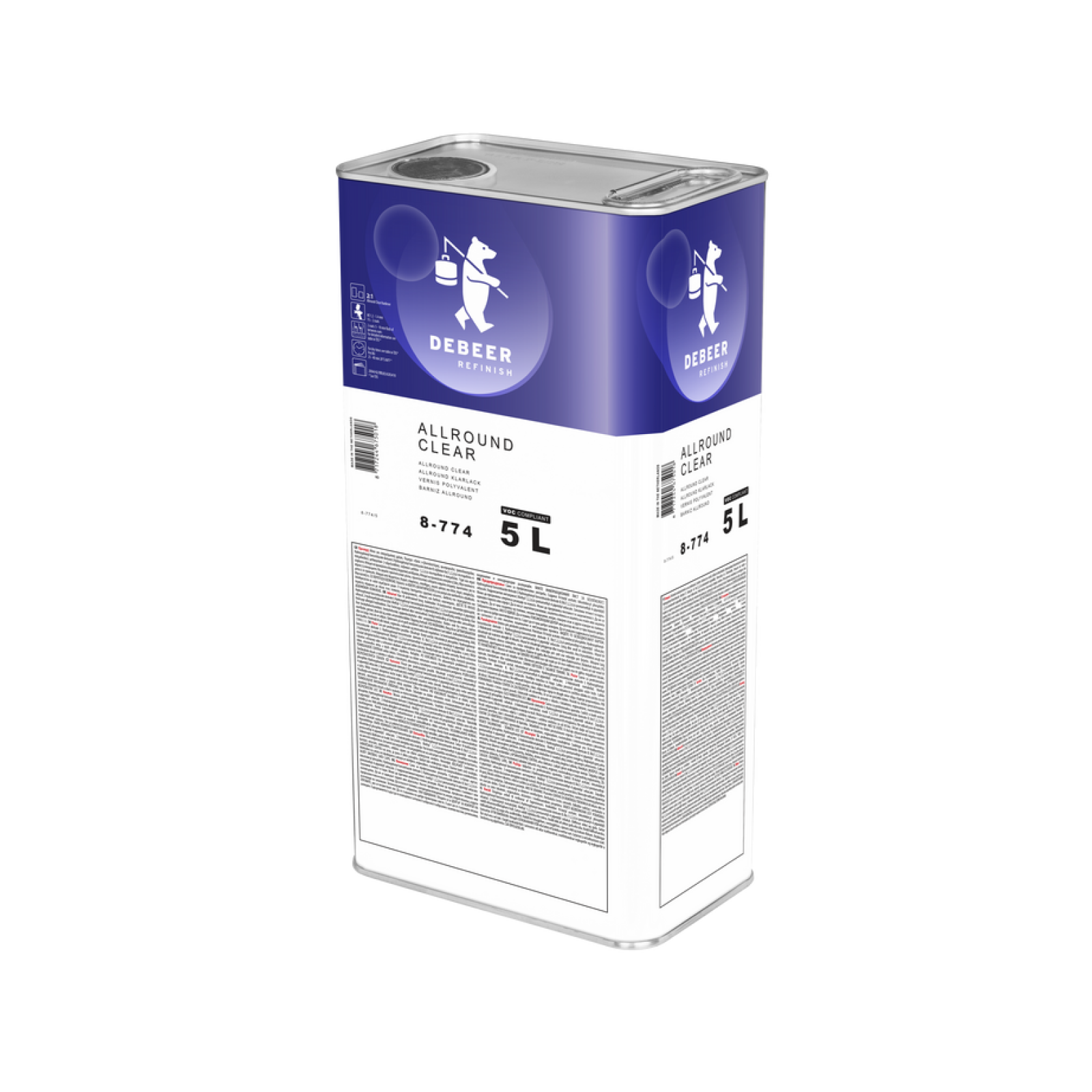 DEBEER 8-774 Vernis multi-usages Allround 5L