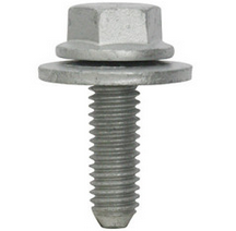 RESTAGRAF 11226 Vis tête H embase + rondelle M6-1.00x20mm : Dacia Opel Nissan Renault