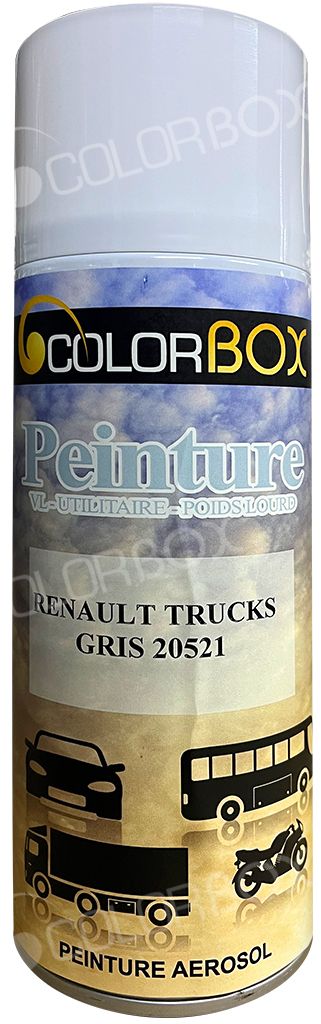 COLORBOX.EU RENAULT20521 Gris Aérosol Renault Trucks 400ml