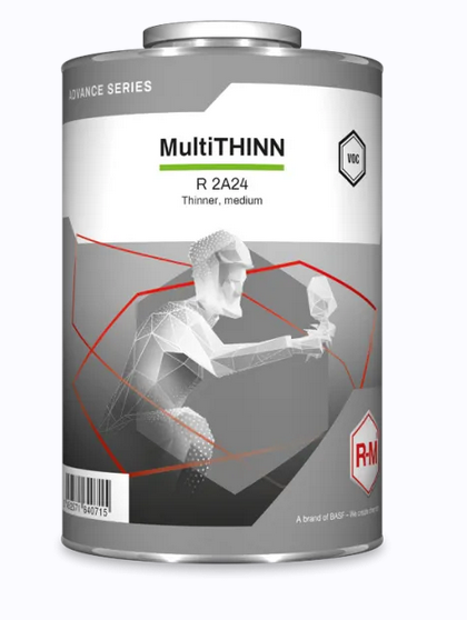RM R2A24 Diluant medium MULTITHINN 1L pour apprêt Perform & Quickfiller