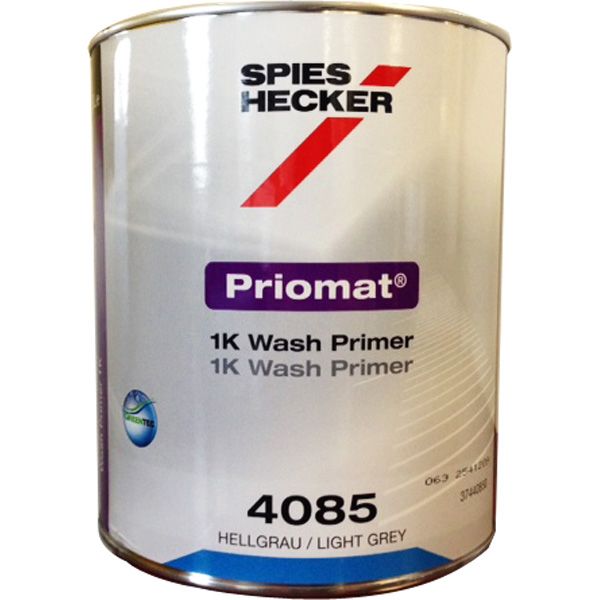 SPIES HECKER 4085LG Gris clair- Apprêt 1K wash primer 3.5L ponçable ou mouille mouille