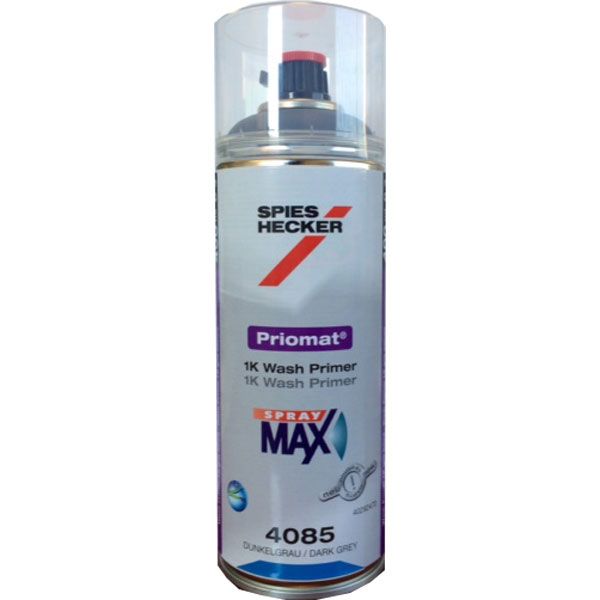 SPIES HECKER 4085-400D Aérosol gris foncé- Apprêt gris 1k wash primer 400ml