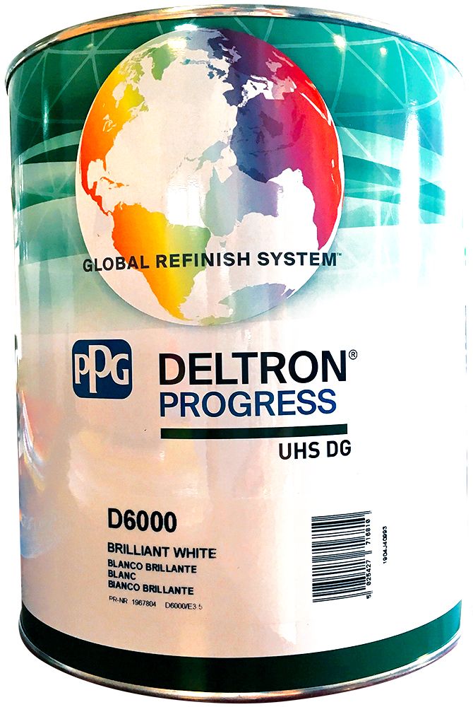 PPG D6000 Deltron progress blanc brillant 3.5L