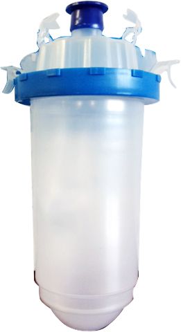NORTON MINI_NPS125 Mini NPS 48 poches jetables 250ml, 48 couvercles/filtres, 125µ