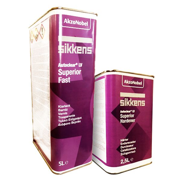 SIKKENS KIT_VERNIS_FAST Kit vernis Autoclear LV superior FAST 5l + durcisseur 2.5l