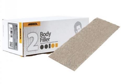 MIRKA OSP2_COUPES OSP2 50 coupes abrasives pour mastic polyester