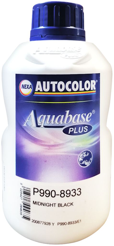 AUTOCOLOR P990-8933 Midnight black 1L Nexa Autocolor Aquabase Plus