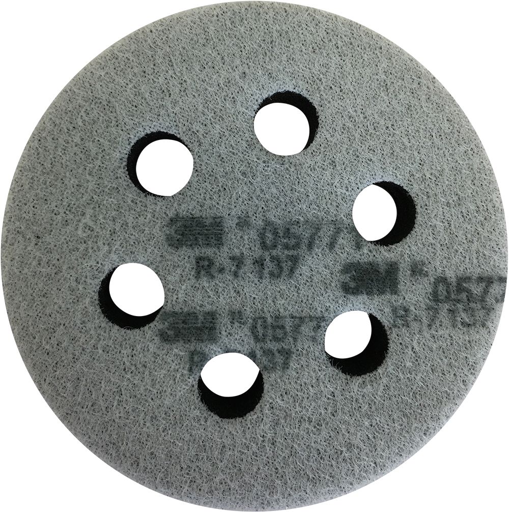 3M 05771 Interface Hookit diam 76.2mm pour lustreuse 3M P64392  6 trous