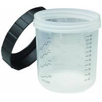 3M 16122 400ml 2 godets gradués PPS & bague de serrage