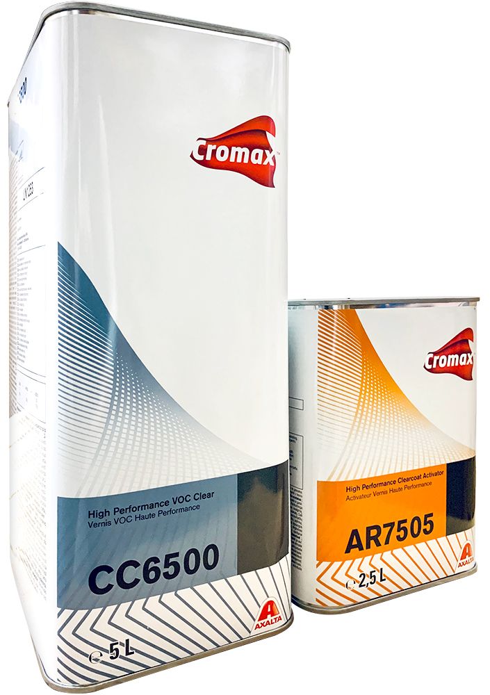 CROMAX KIT_VERNIS_CC6500 REMISE 5% Kit vernis 5l + durcisseur AR7505 2.5l VOC high performance