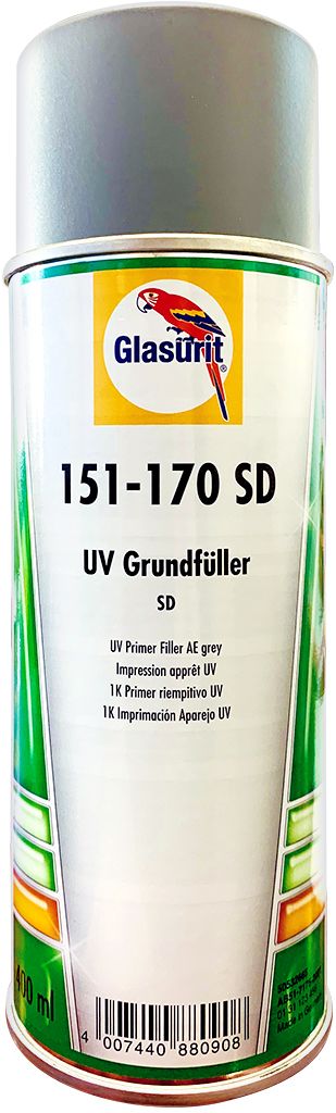 GLASURIT 151-170AE Aérosol apprêt UV gris 400ML