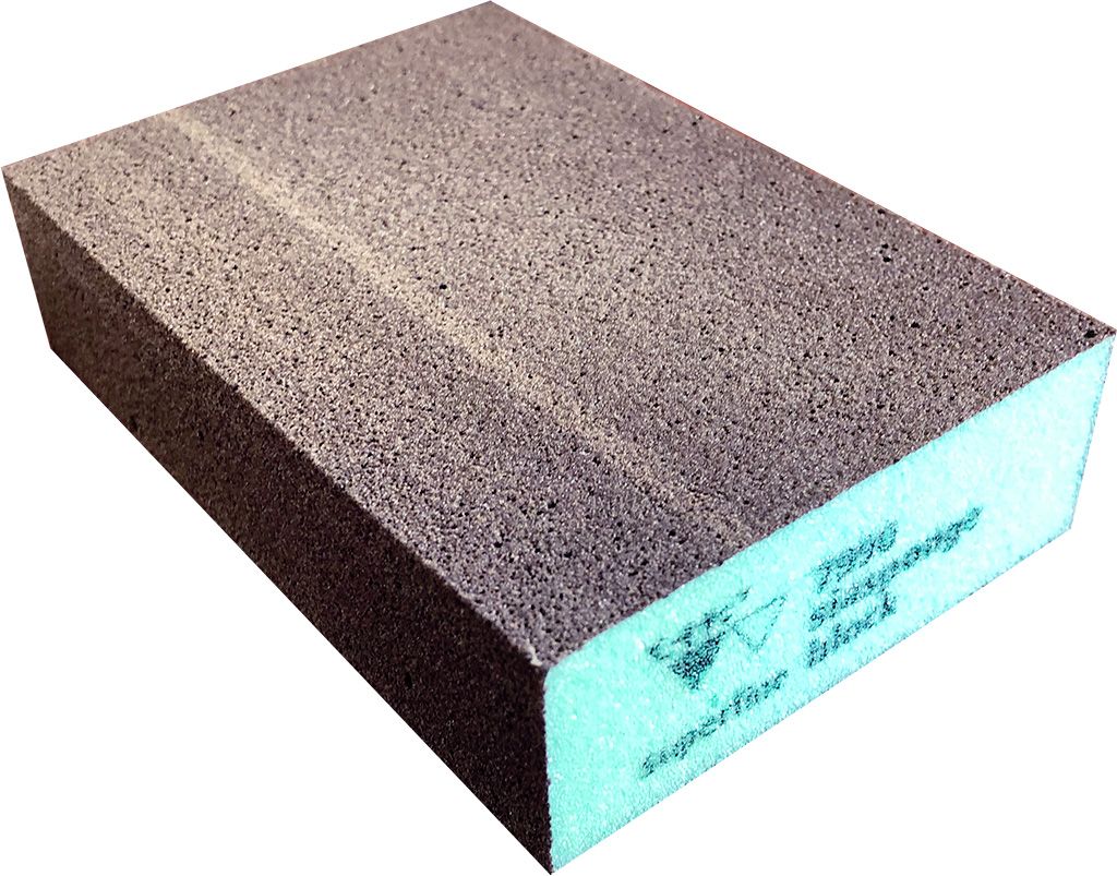 SIA ABRASIVES 0070.1241.01 Super fine 10 block éponges abrasives vertes 69X98X26mm