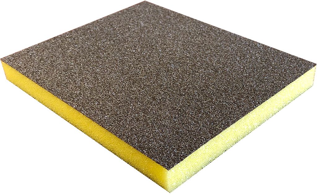 SIA ABRASIVES 0070.1247.01 Fine 10 éponges abrasives jaunes  98X120X13mm