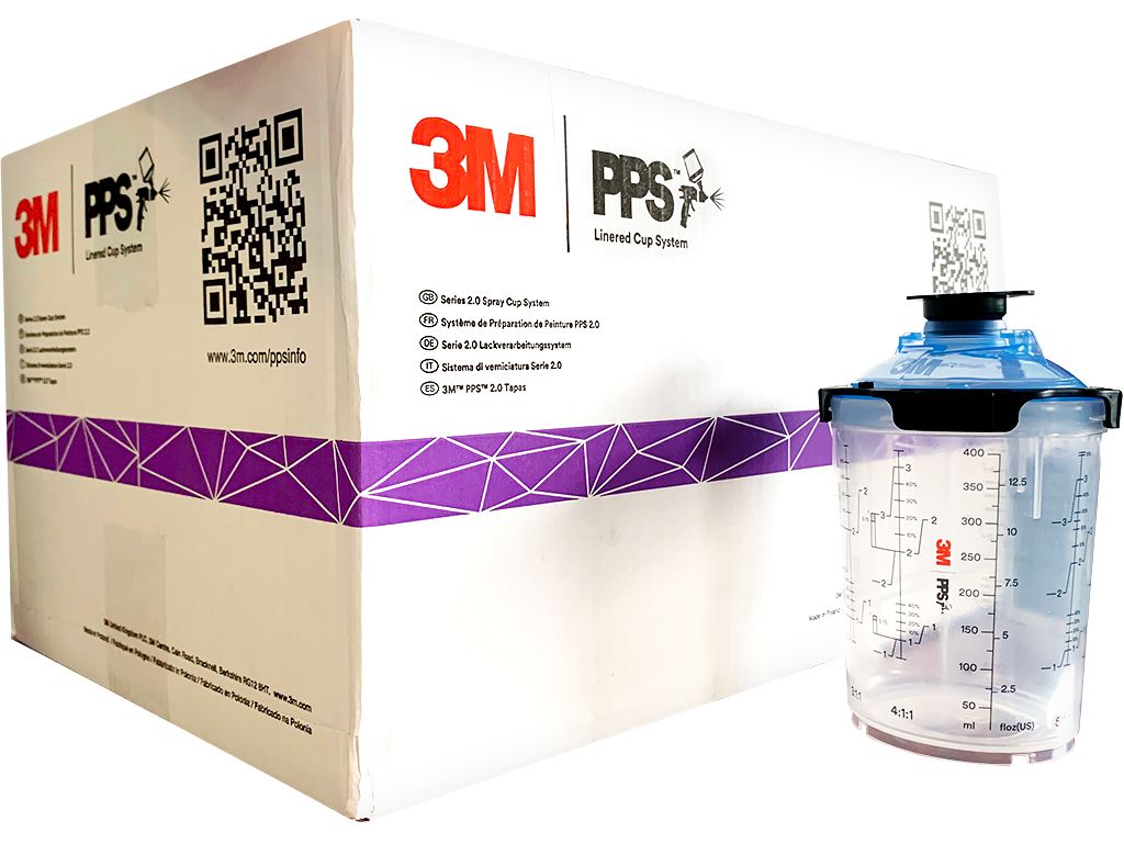 3M 26312 400ml 125µ PPS 2.0 50 poches jetables