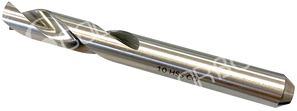 METAFLUX 816610 10mm Diam -Forêt à dépointer 90mm Long