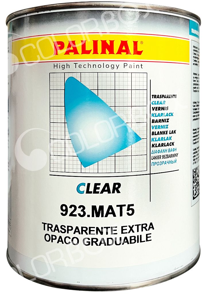 PALINAL 923MAT51 Vernis mat, extra mat ou satiné 1L