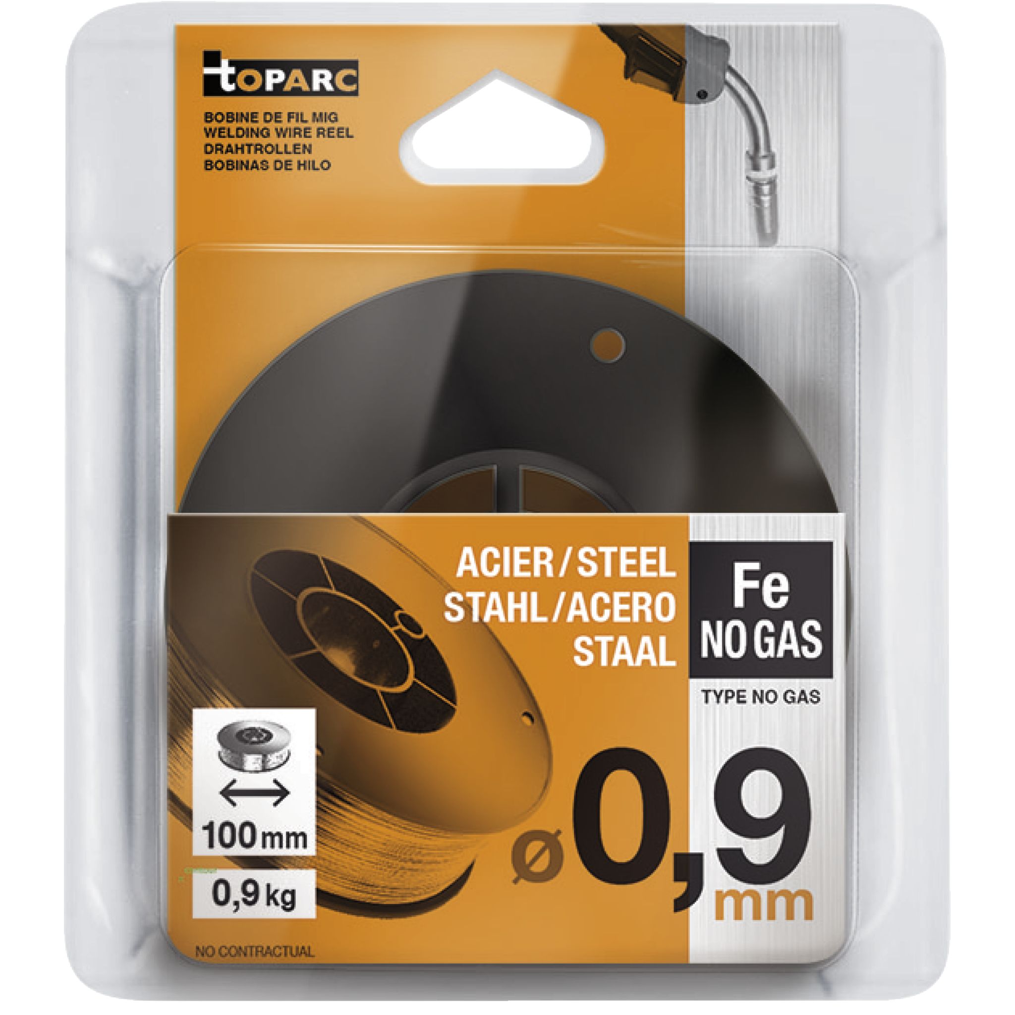 GYS 086104 fil mig acier  Ø0,9 - 0.9kg - E71T-GS / T 42 Z W N 1H10