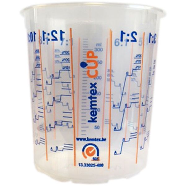 KEMTEX CUP400 200 godets gradués 400ml