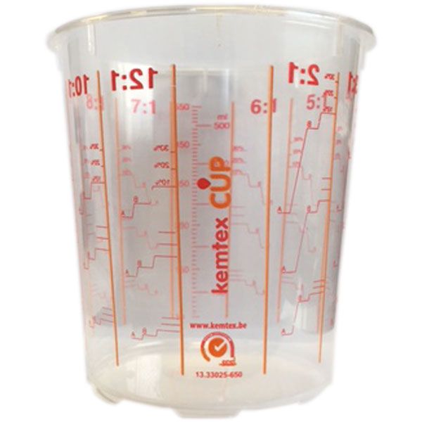 KEMTEX CUP650 200 godets gradués 650ml