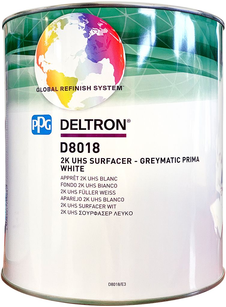PPG D8018 Blanc G1-Apprêt garnissant Greymatic UHS Prima 3L
