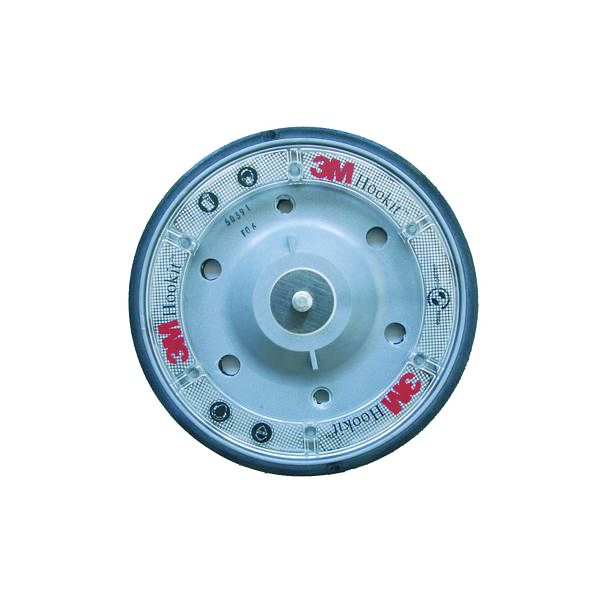 3M 51124 Plateau souple diam 150mm pour ponceuse 15 trous 5/16 UNF noir