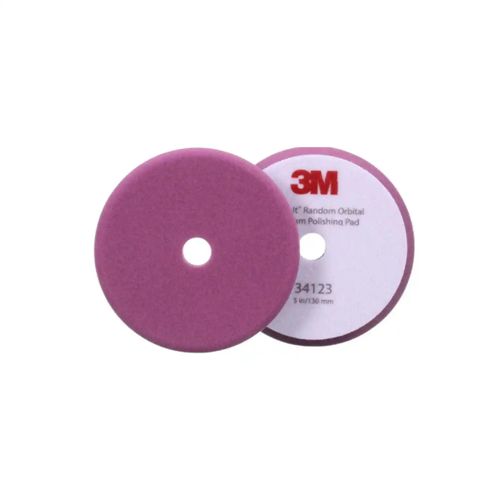 3M 34123 Diam 130mm 2 mousses de lustrage pour système orbital 3M