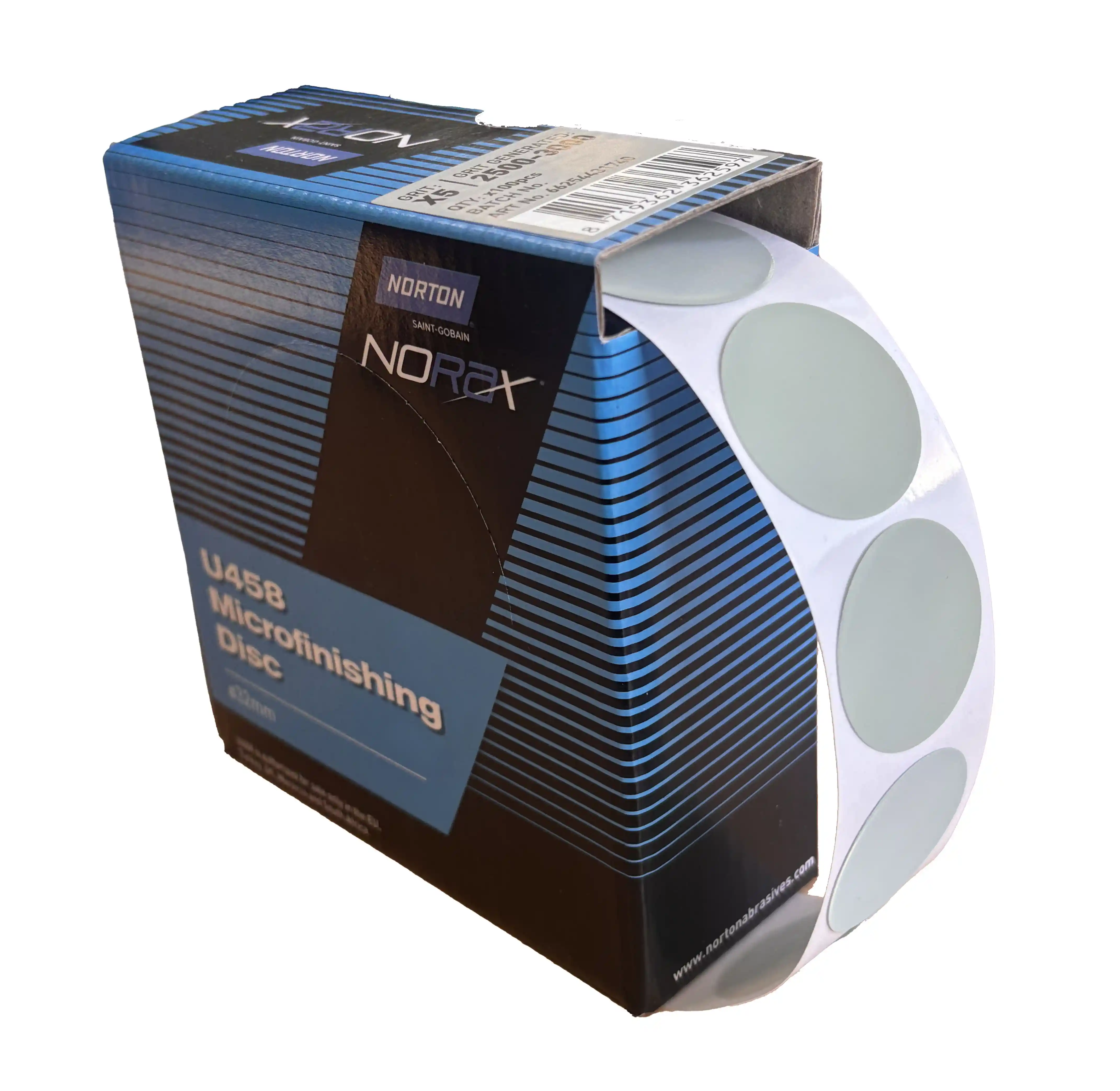 NORTON NORAX_X5 P2500-3000 - Rouleau de 100 disques NORAX X5 32mm pour kit Denibber