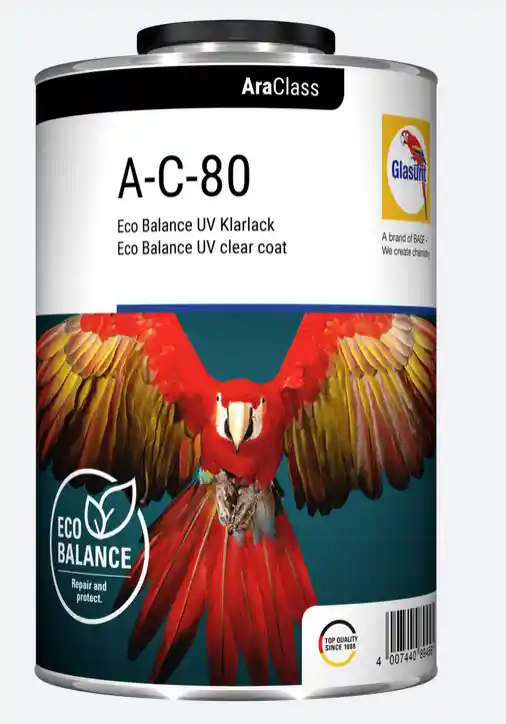 GLASURIT A-C-80 Vernis séchage UV 1L Eco Balance AraClass